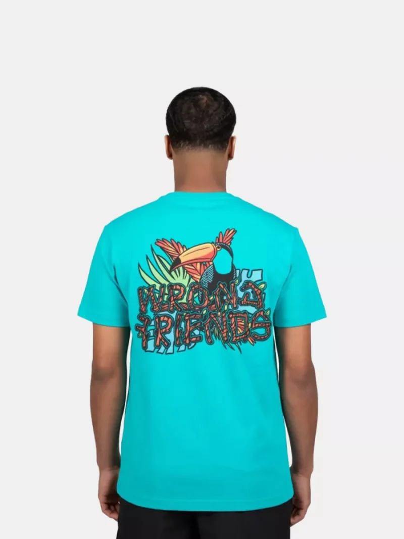 Wrong Friends eden roc t-shirt dark turquoise