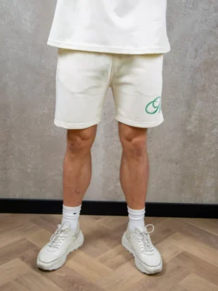 Malelions ocean club shorts off-white