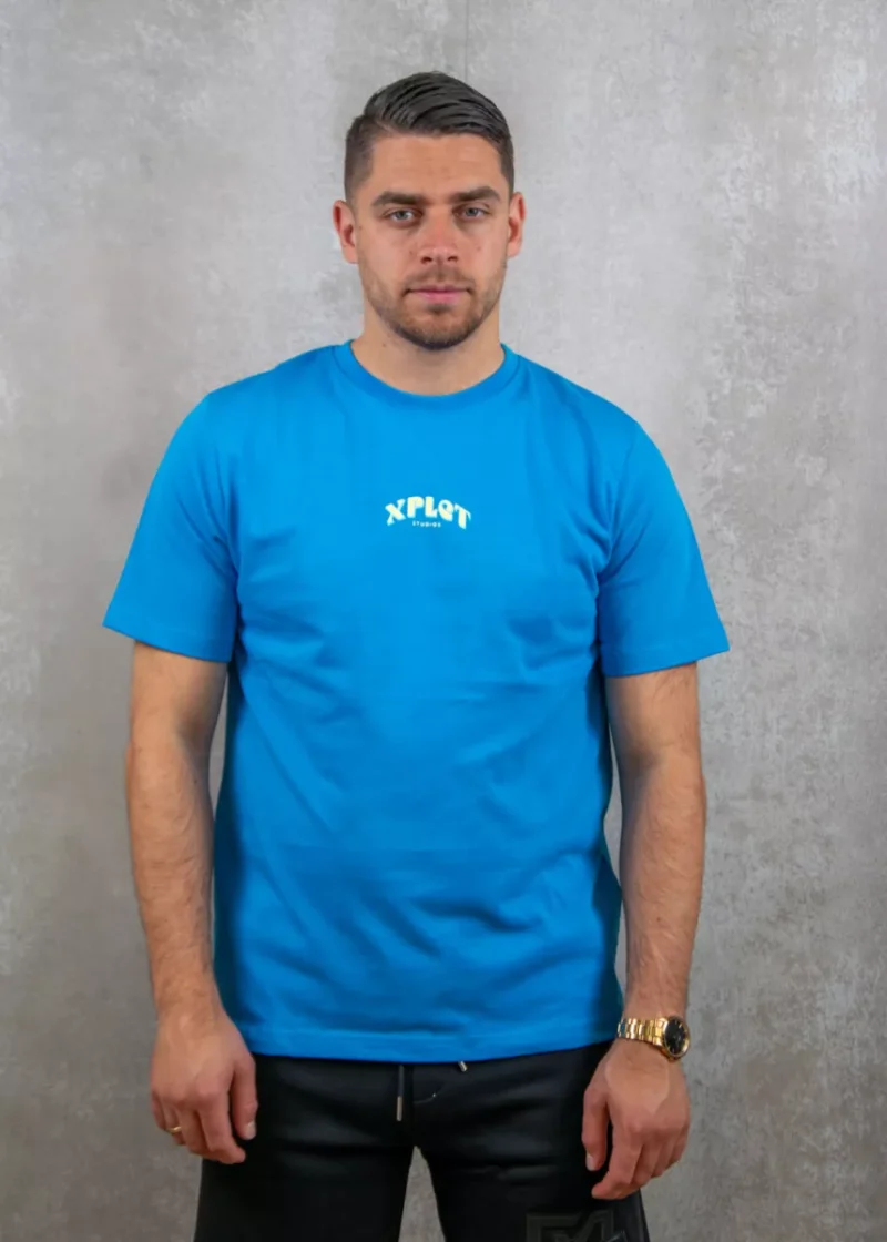XPLCT vibe tee boy blue