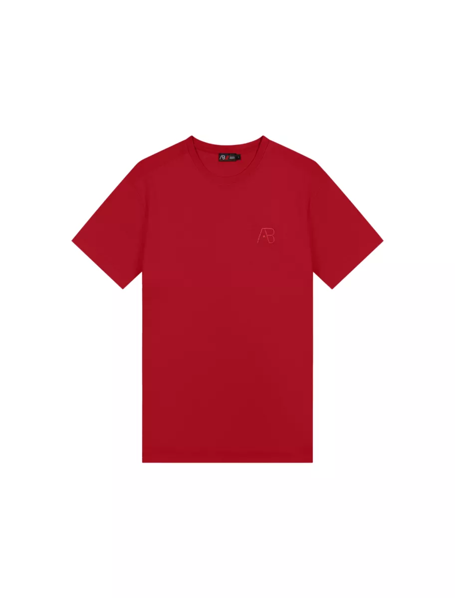 AB Lifestyle basic tee true red