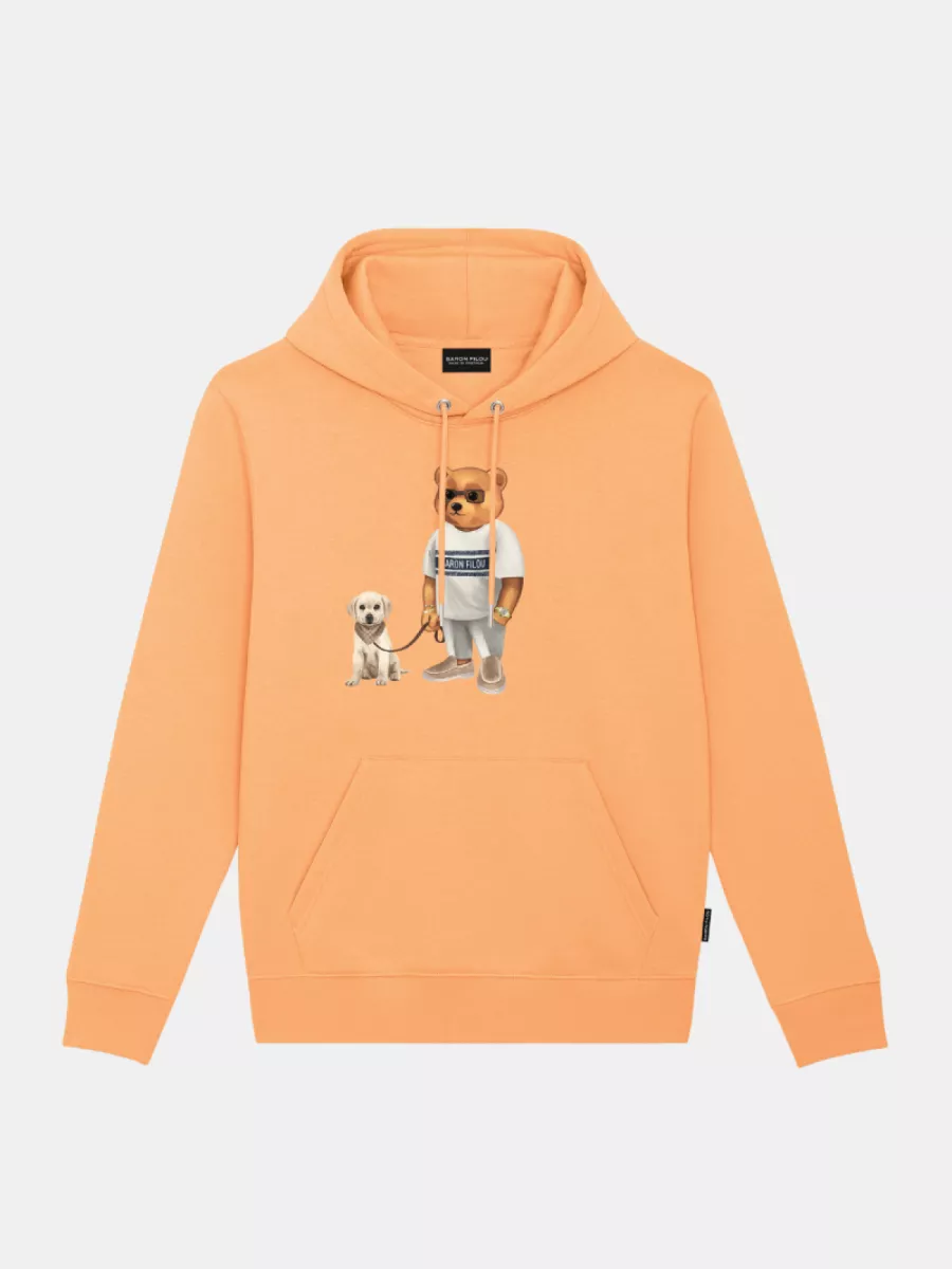 Baron Filou cxxiv hoodie sunrise orange