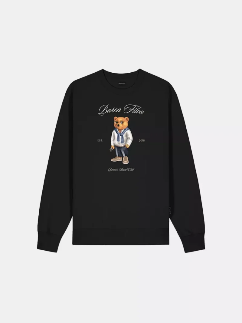 Baron Filou clii pullover baron social clu black