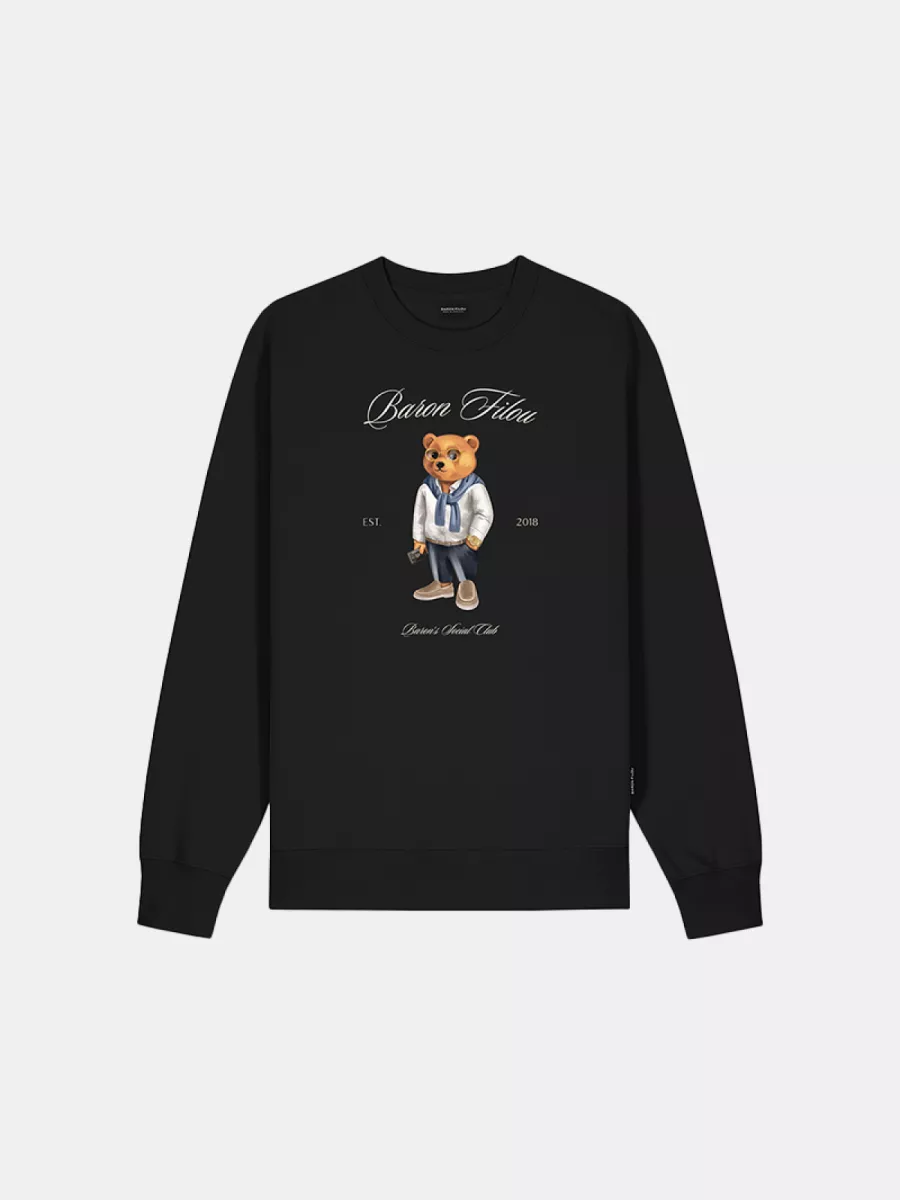 Baron Filou clii pullover baron social clu black