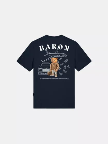 Baron Filou cxlvi backprint t-shirt navy blue