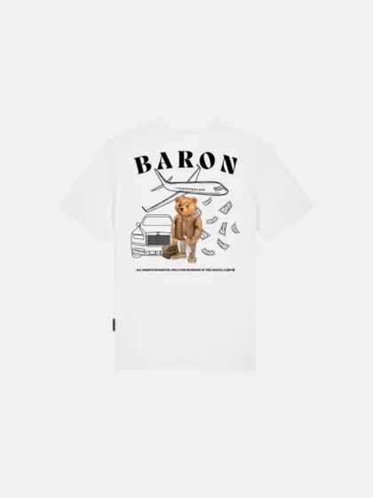 Baron Filou cxlvi backprint t-shirt white