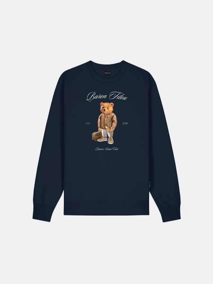 Baron Filou cxlvi pullover baron s social navy blue