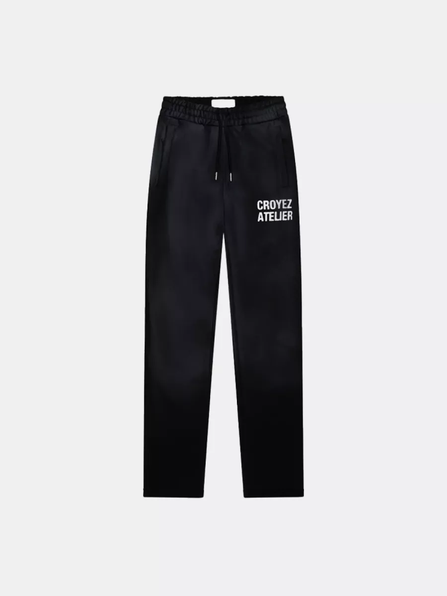 Croyez sprayed atelier straight leg 2900 black