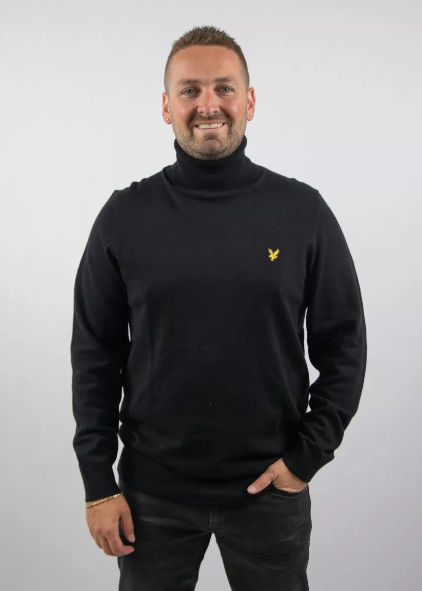 Lyle & Scott kn2103vc z865 jet black