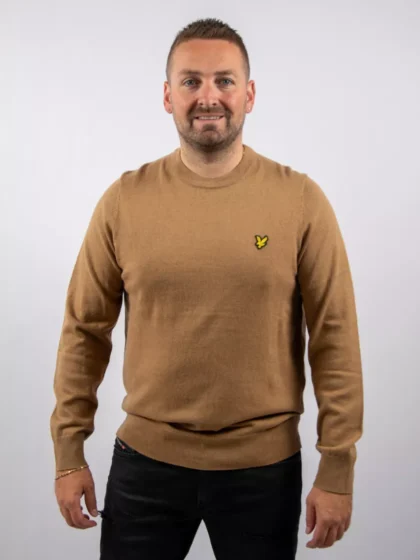 Lyle & Scott kn2110vc x851 tigers eye