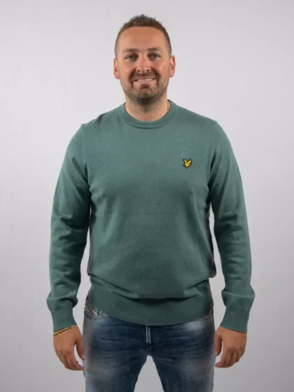 Lyle & Scott kn2110vc x870 agave green