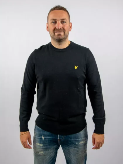 Lyle & Scott kn2110vc z865 jet black