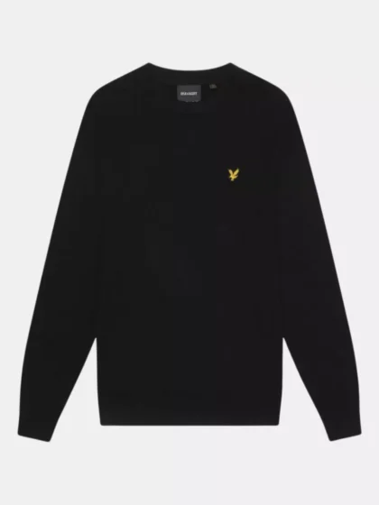 Lyle & Scott kn2110vc z865 jet black