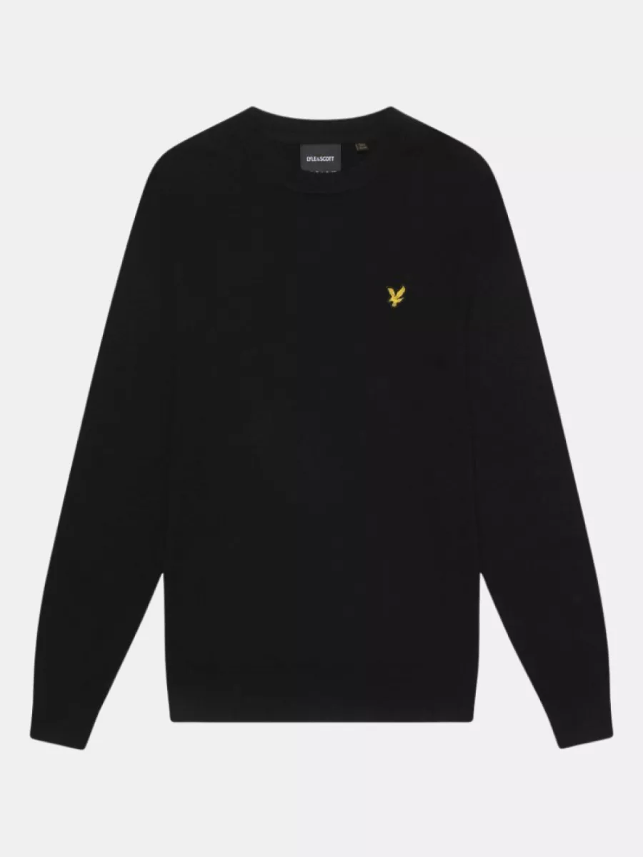 Lyle & Scott kn2110vc z865 jet black