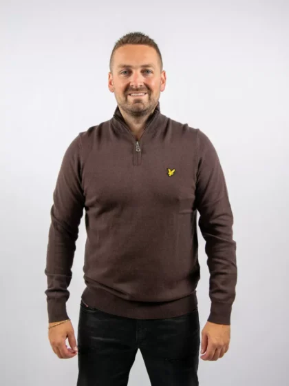 Lyle & Scott kn2112vc x863 espresso