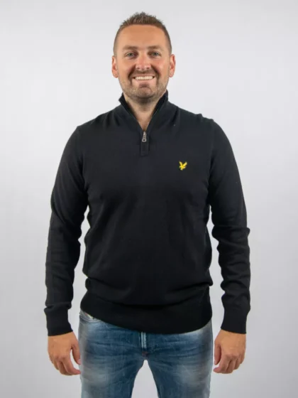 Lyle & Scott kn2112vc z865 jet black