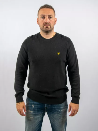 Lyle & Scott kn2303v x002 black ice