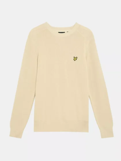 Lyle & Scott kn2303v x865 grey taupe