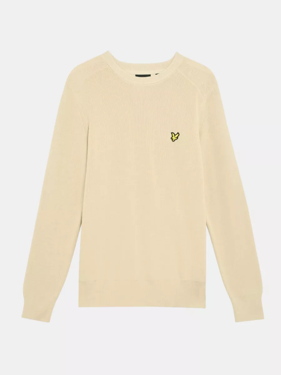 Lyle & Scott kn2303v x865 grey taupe
