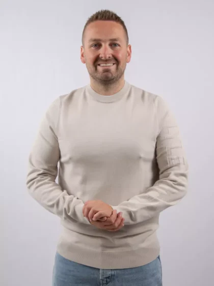 Lyle & Scott kn2316v w503 putty