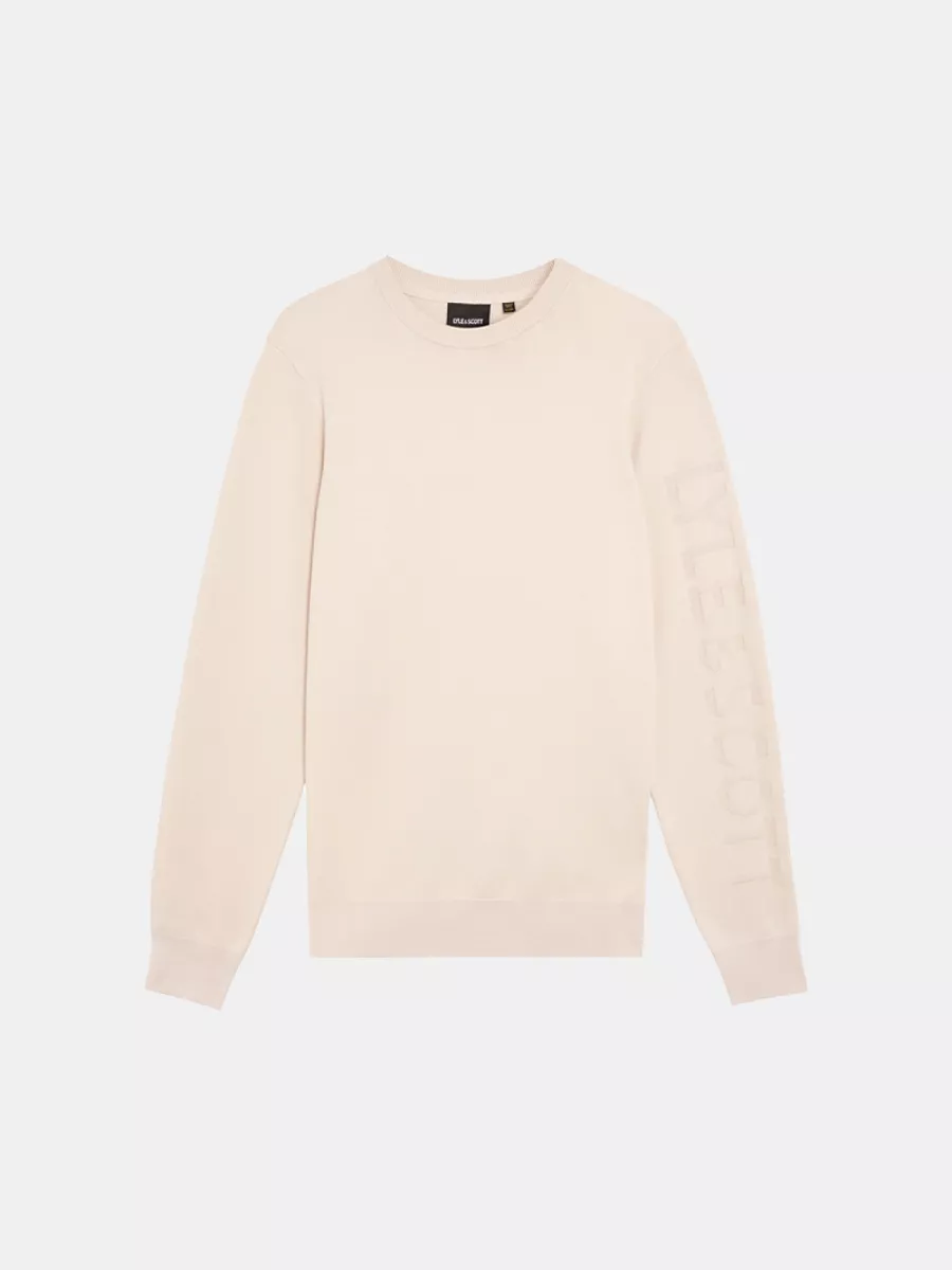 Lyle & Scott kn2316v w503 putty