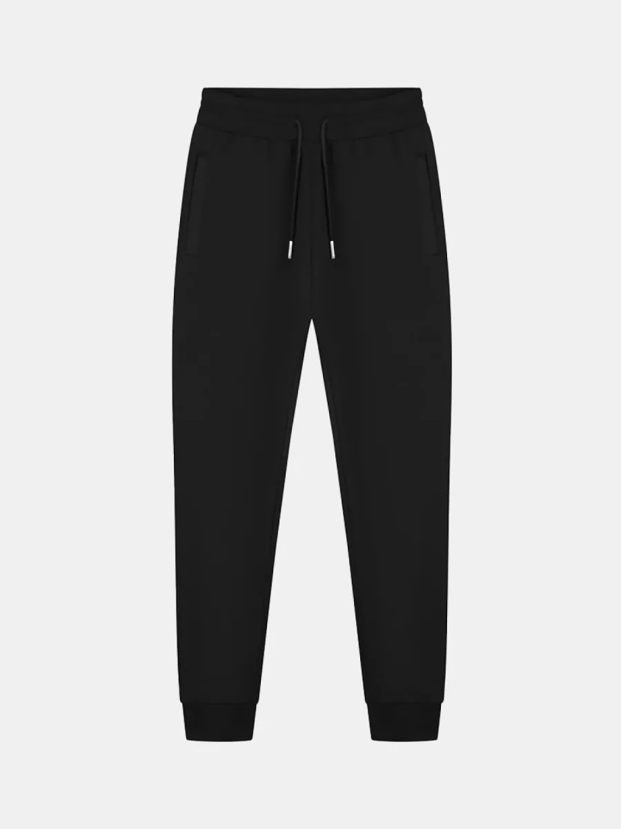 Malelions nylon pocket sweatpants 900 black