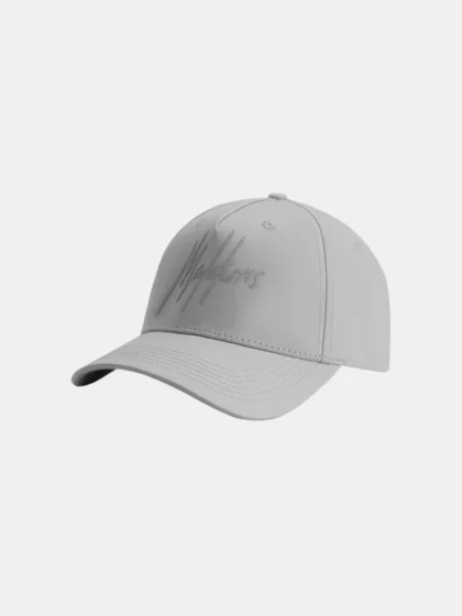 Malelions striped signature cap 691 ocean grey