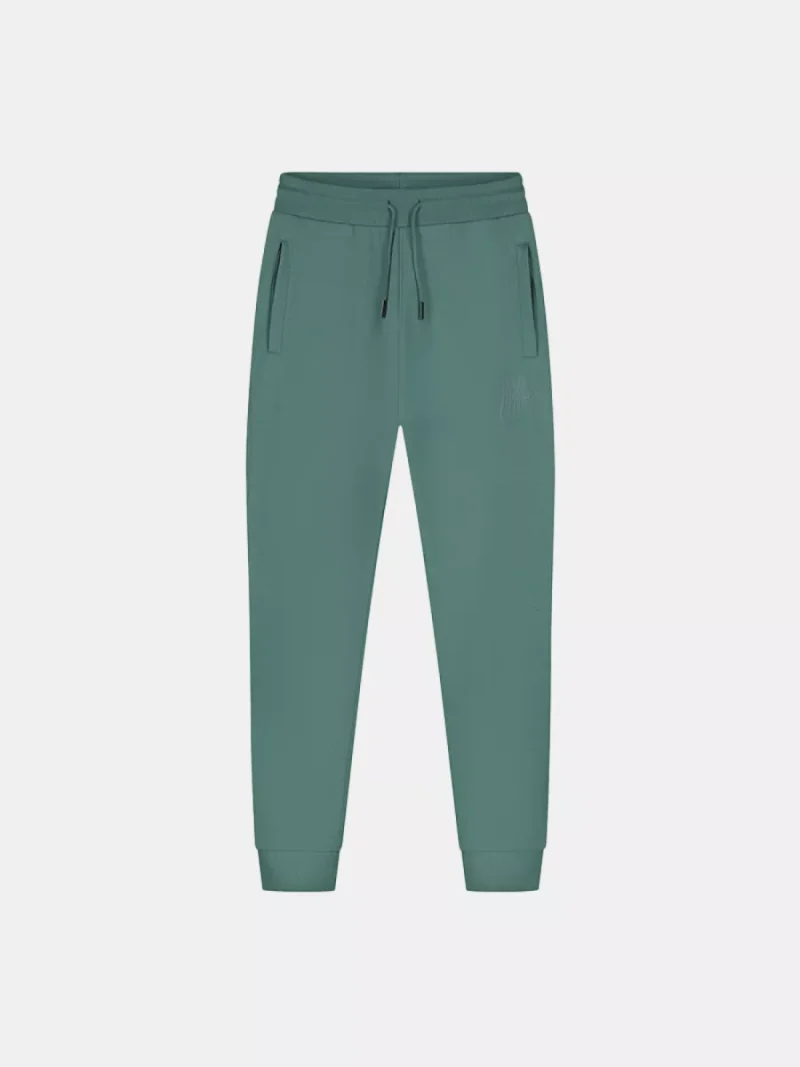 Malelions striped signature sweatpants 400 green