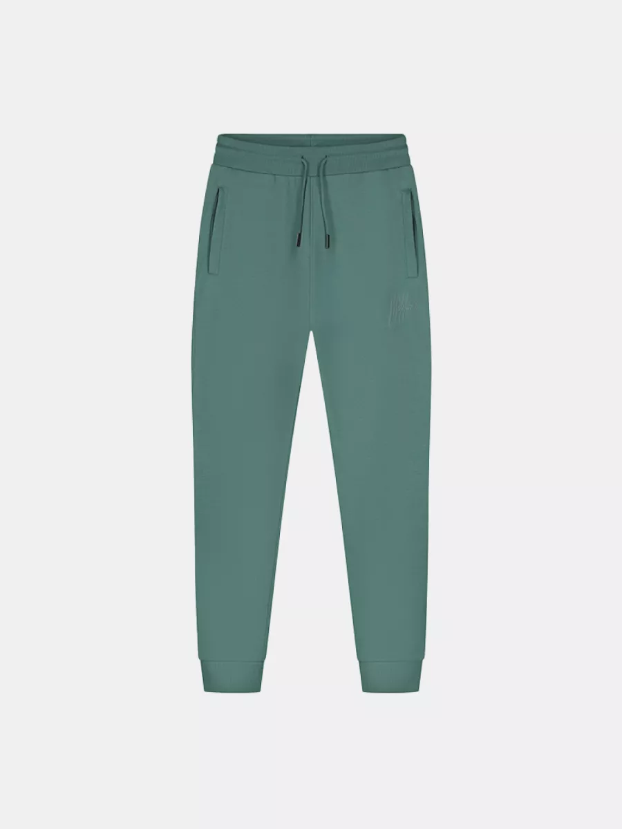 Malelions striped signature sweatpants 400 green