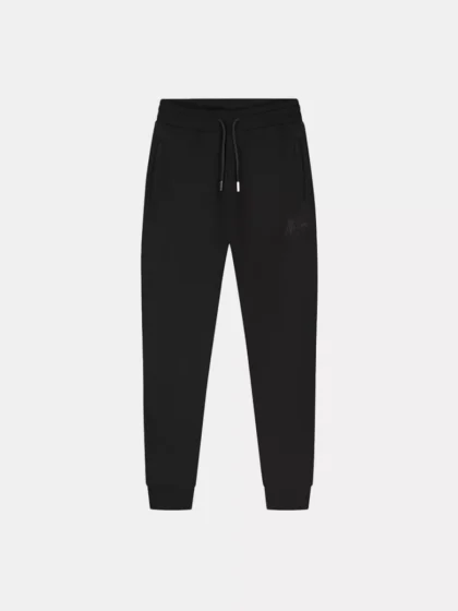 Malelions striped signature sweatpants 900 black