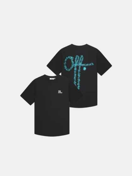 OFF THE PITCH 3d off slim fit tee 998 black