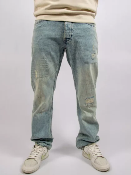 Pure Path the eric w1566 88 denim blue green