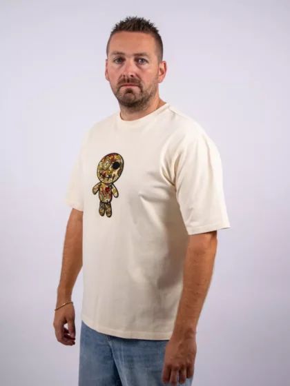 Wrong Friends ennis t-shirt beige