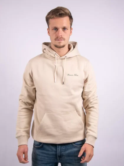 Baron Filou cxlvi backprint hoodie sand brown