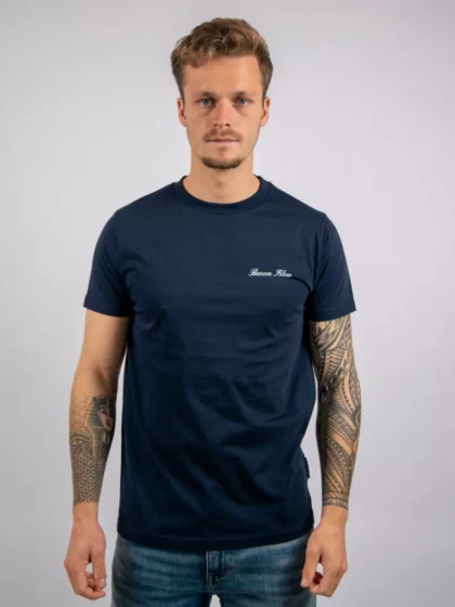Baron Filou cxlvi backprint t-shirt navy blue