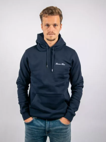 Baron Filou cxlvi hoodie backprint navy blue