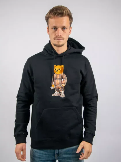 Baron Filou cxlviii embroidered hoodie black