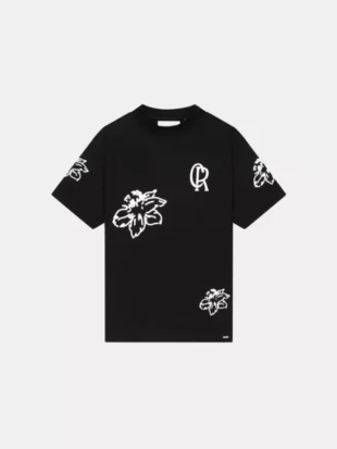 Croyez flower t-shirt 2900 black