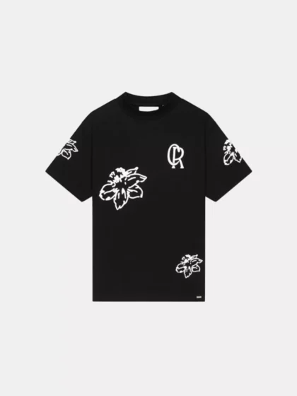 Croyez flower t-shirt 2900 black