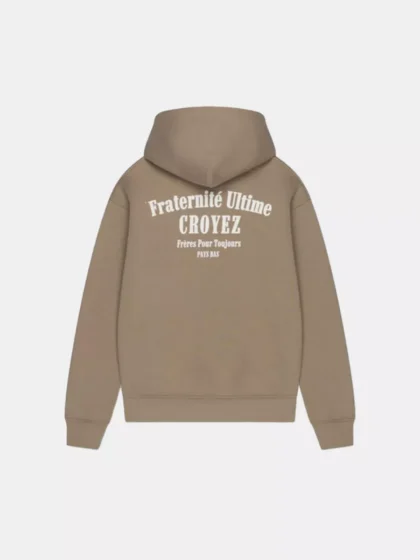 Croyez fraternite hoodie 2103 sand