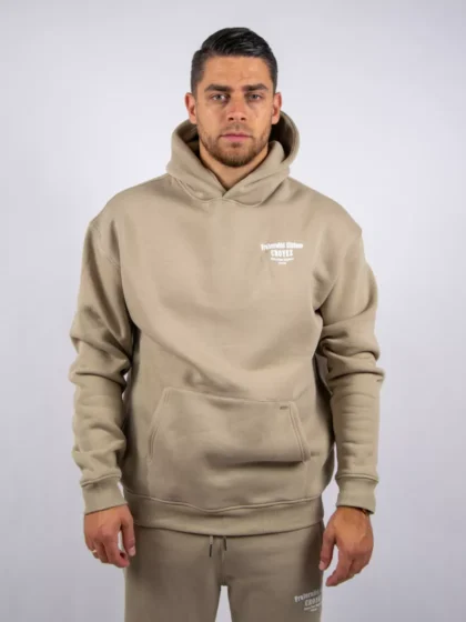 Croyez fraternite hoodie 2103 sand