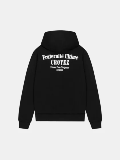 Croyez fraternite hoodie 2900 black