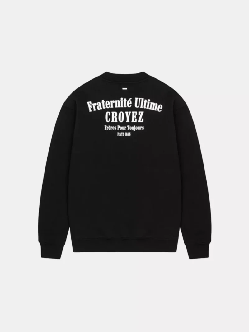 Croyez fraternite sweater 2900 black
