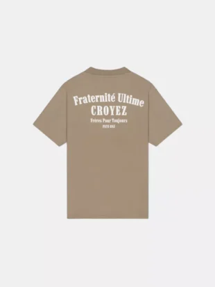 Croyez fraternite t-shirt 2103 sand