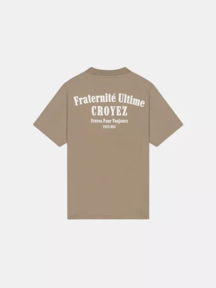 Croyez fraternite t-shirt 2103 sand