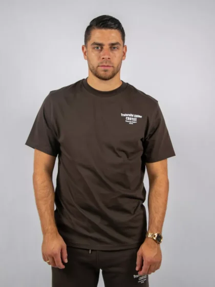 Croyez fraternite t-shirt 2903 brown