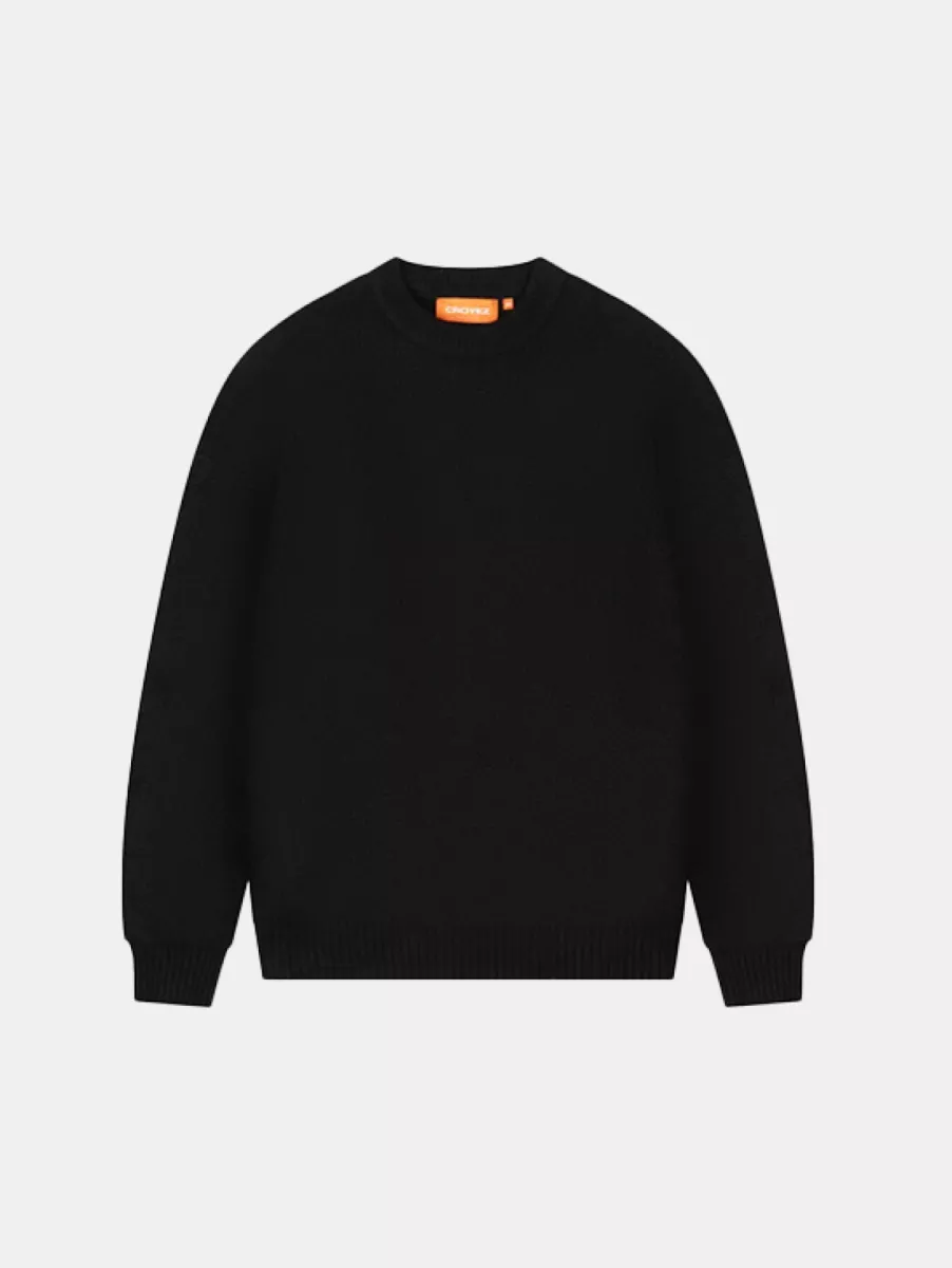 Croyez gallery knit sweater 2900 black