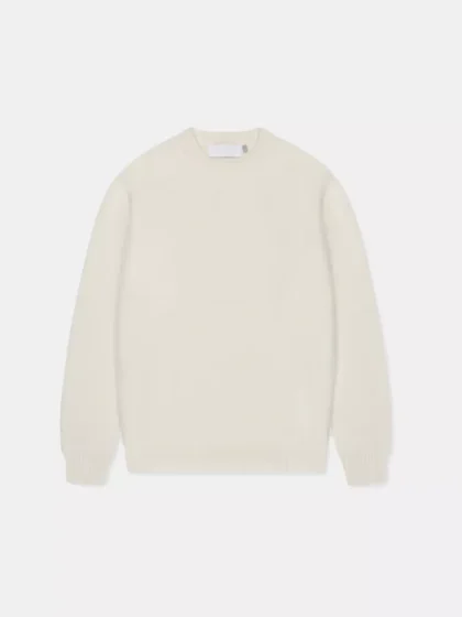 Croyez gallery knit sweater off-white