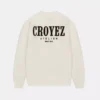 Croyez gallery knit sweater off-white