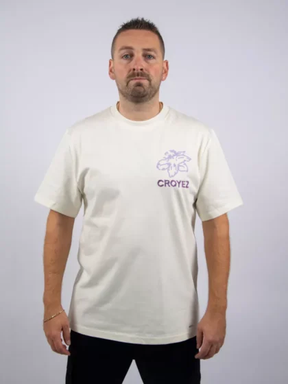 Croyez gardener t-shirt 2101 off-white