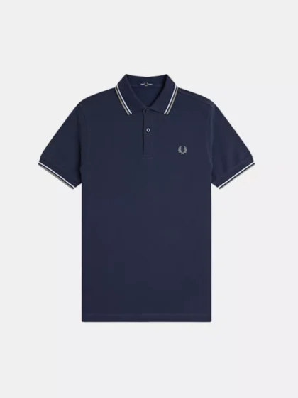Fred Perry m3600 z47 light smoke/navy